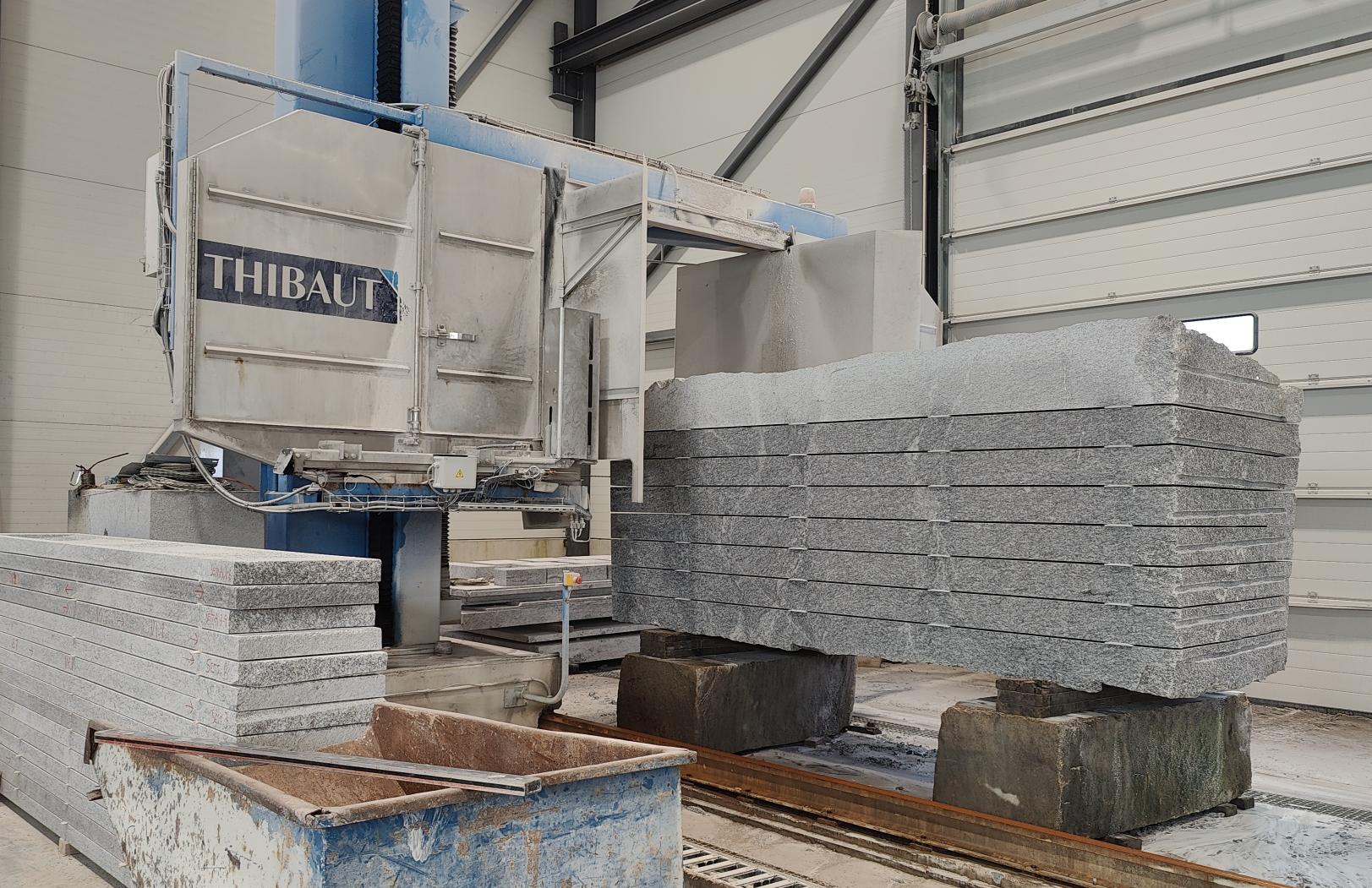 Evjen Granitt brostein, behandlet overflate